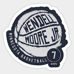 Wendell Moore Jr. Minnesota Basketball Sticker